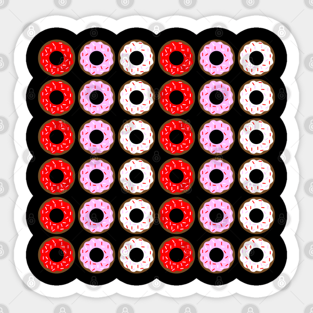 Valentine Donuts (Vertical) Sticker by ShawnIZJack13